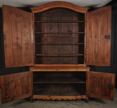 Large 18th Century Cherry Wood Cabinet 18th century dresser Antique Dressers 5