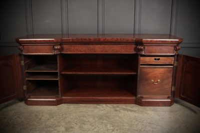 Large Victorian Mahogany Sideboard antique sideboard Antique Furniture 13