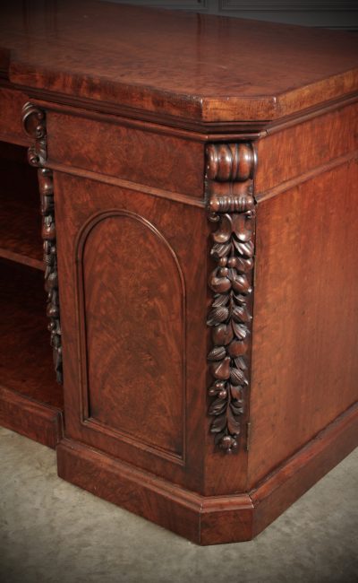 Large Victorian Mahogany Sideboard antique sideboard Antique Furniture 9