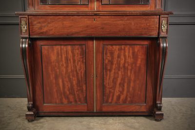 Regency Mahogany Secrétaire Bookcase - Image 5