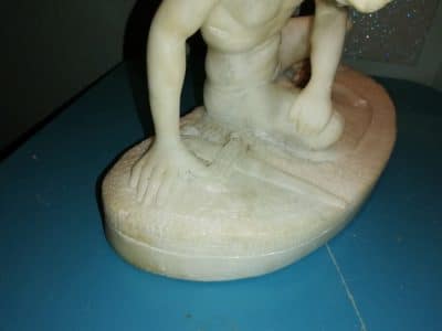 19th Century Marble Warrior Sculpture Antique Sculptures 9