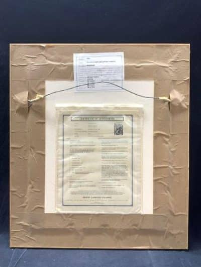 SALVADOR DALI, Heaven Canto Divine Comedy 26, With CERTIFIKAT… Antique Art 9