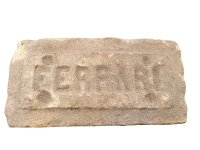 Antique Orginal Ferrari Brick-Terracotta Antique Collectibles 6