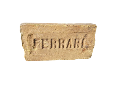 Antique Orginal Ferrari Brick-Terracotta Antique Collectibles 8