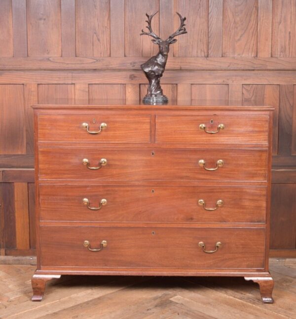 Georgian Mahogany 2 Over 3 Chest Of Drawers SAI2171 Antique Furniture 3