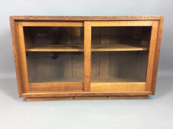 Stanley Webb Davies Cotswold School Oak Bookcase cotswold school Antique Bookcases 9