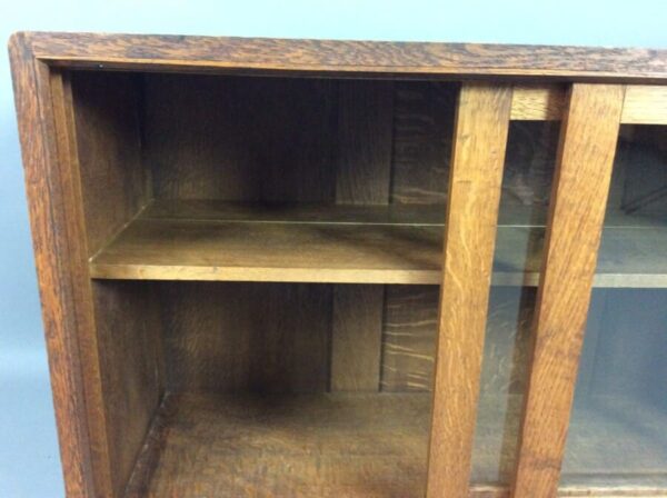 Stanley Webb Davies Cotswold School Oak Bookcase cotswold school Antique Bookcases 10