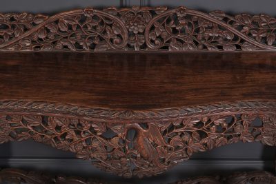 19th Century Carved Burmese Console Table - Image 5