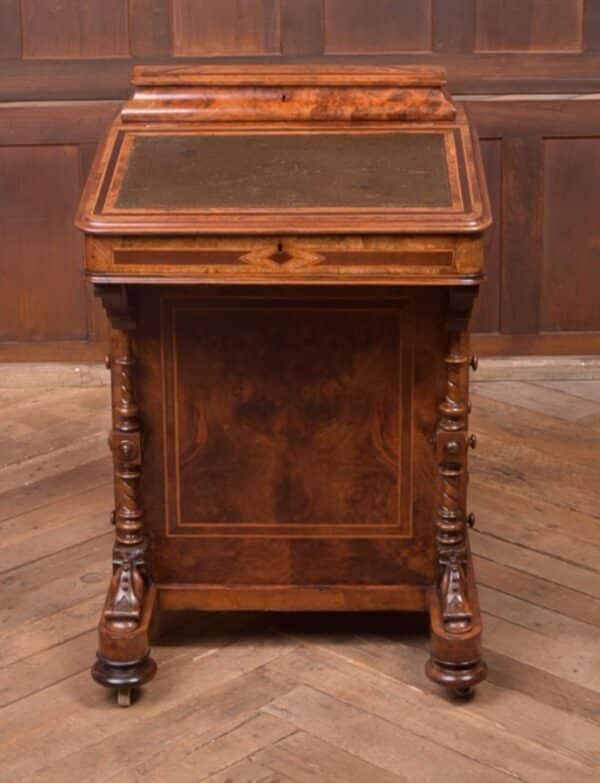 Victorian Walnut Davenport SAI2338 - Image 13