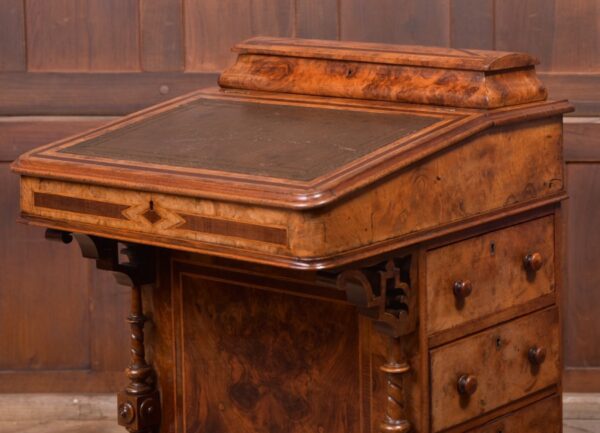 Victorian Walnut Davenport SAI2338 - Image 17