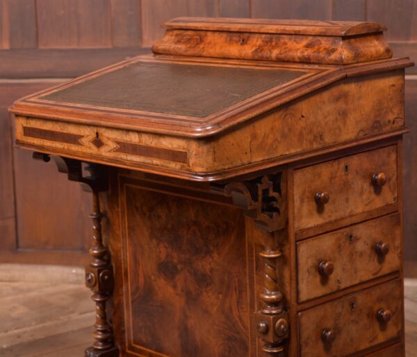 Victorian Walnut Davenport SAI2338 - Image 19