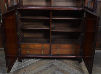 Georgian Mahogany Bookcase SAI3568 Georgian Antique Bookcases 11