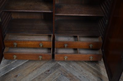 Georgian Mahogany Bookcase SAI3568 Georgian Antique Bookcases 13