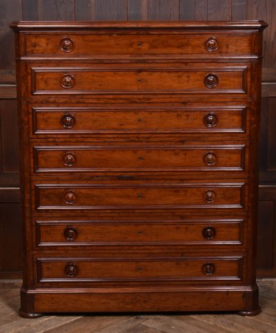 Victorian French Mahogany Chest Of Drawers SAI3586 Antique French Antique Chest Of Drawers 5