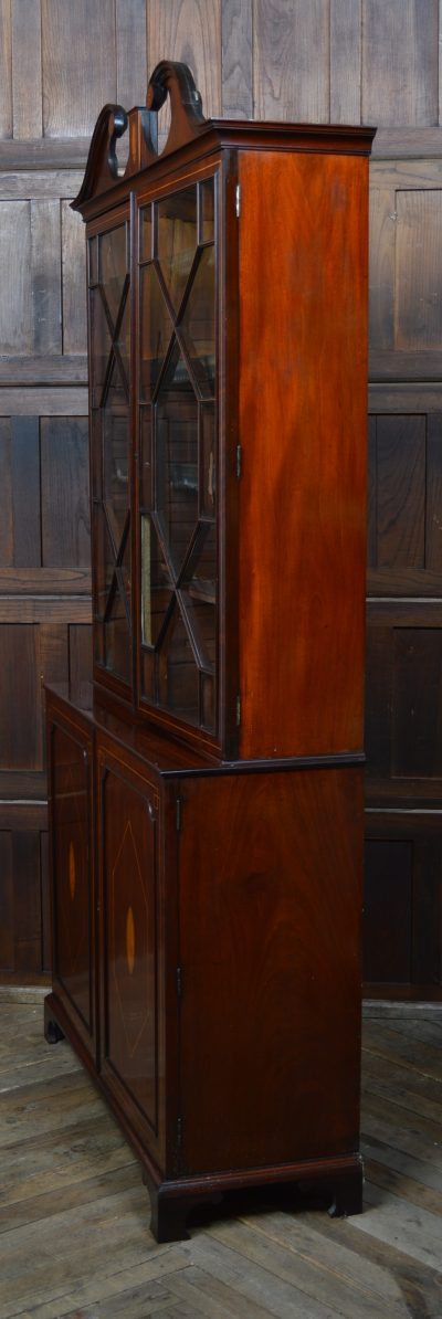 Georgian Mahogany Bookcase SAI3568 Georgian Antique Bookcases 21