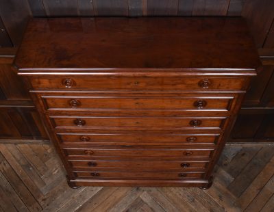 Victorian French Mahogany Chest Of Drawers SAI3586 Antique French Antique Chest Of Drawers 12