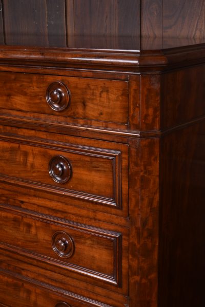 Victorian French Mahogany Chest Of Drawers SAI3586 Antique French Antique Chest Of Drawers 15