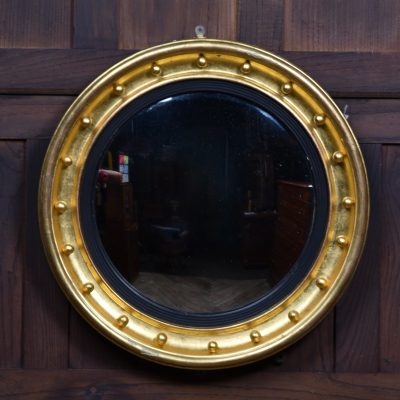 19th Century Round Gilt Convex Mirror SAI3583 antique mirrors Antique Mirrors 4