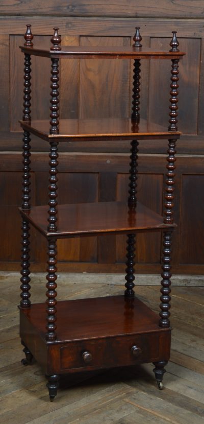 Victorian Four-tier Mahogany Whatnot SAI3555 Antique Mahogany Stand Miscellaneous 4