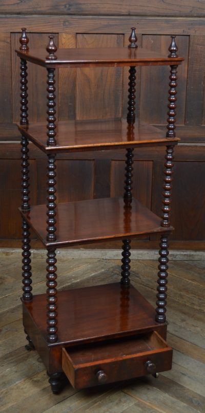 Victorian Four-tier Mahogany Whatnot SAI3555 Antique Mahogany Stand Miscellaneous 5