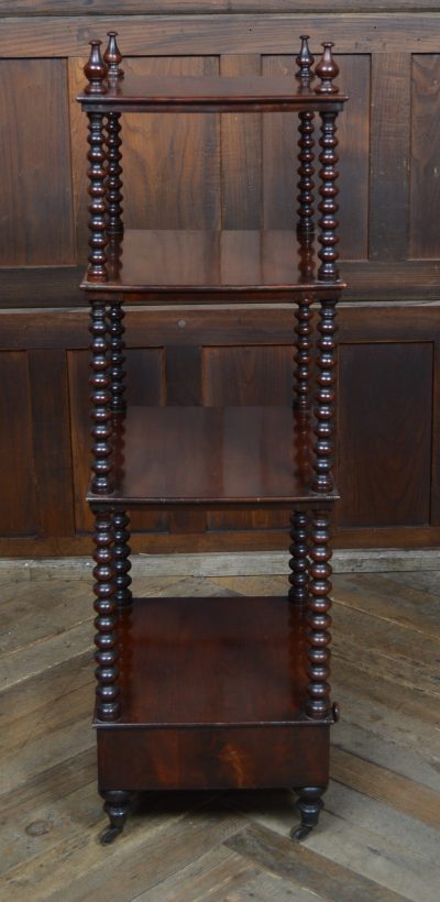 Victorian Four-tier Mahogany Whatnot SAI3555 Antique Mahogany Stand Miscellaneous 9