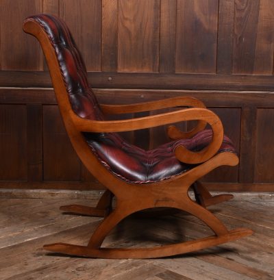 Mahogany Chesterfield Slipper Chair SAI3575 Chesterfield Antique Chairs 7