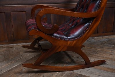 Mahogany Chesterfield Slipper Chair SAI3575 Chesterfield Antique Chairs 10