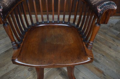 Edwardian Revolving Desk Chair SAI3561 Edwardian Antique Chairs 13