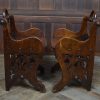 Pair Of Victorian Oak Hall Chairs SAI3554 - Image 17