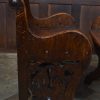 Pair Of Victorian Oak Hall Chairs SAI3554 - Image 19