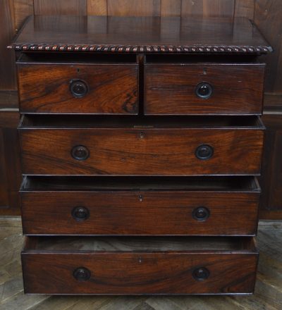 Anglo-Indian Padouk Campaign Chest SAI3556 Anglo Indian Antique Chests 12