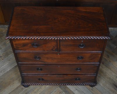 Anglo-Indian Padouk Campaign Chest SAI3556 Anglo Indian Antique Chests 16