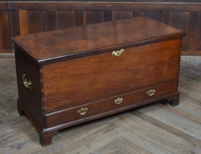 Georgian Oak Mule Chest SAI3557 Georgian Antique Boxes 4