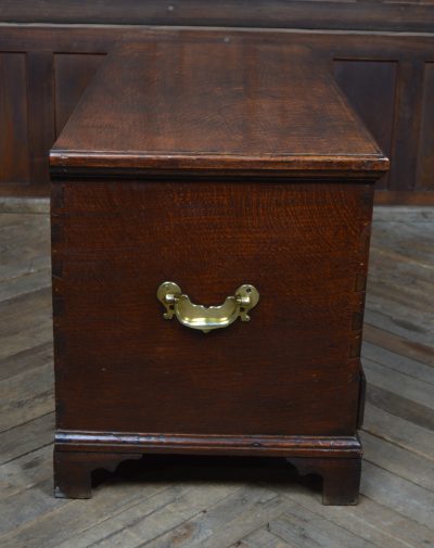 Georgian Oak Mule Chest SAI3557 Georgian Antique Boxes 14