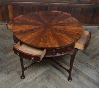 Edwardian Mahogany Drum Table SAI3563 Antique Mahogany Furniture Antique Tables 10