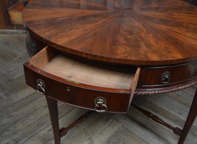 Edwardian Mahogany Drum Table SAI3563 Antique Mahogany Furniture Antique Tables 11