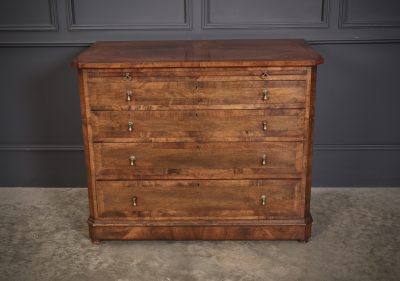 19th Century French Walnut Chest of Drawers antique chest of drawers Antique Chest Of Drawers 7