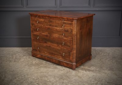 19th Century French Walnut Chest of Drawers antique chest of drawers Antique Chest Of Drawers 8