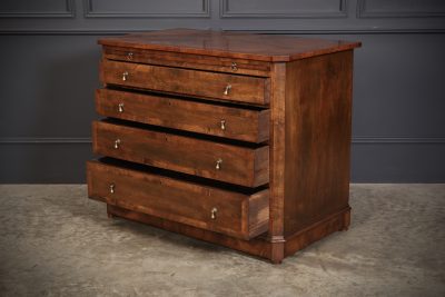 19th Century French Walnut Chest of Drawers antique chest of drawers Antique Chest Of Drawers 10