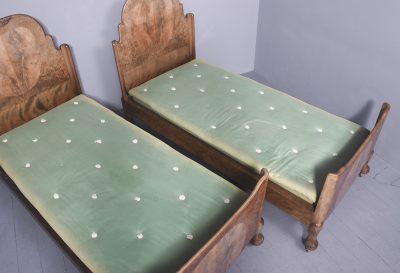 Pair of Sir Robert Lorimer Single Beds Antique Beds 5