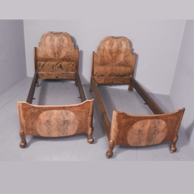 Pair of Sir Robert Lorimer Single Beds Antique Beds 14