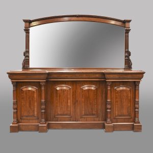 Quality, Large Mirror-Back Victorian Mahogany Chiffoniere (Sideboard) antique sideboard Antique Furniture