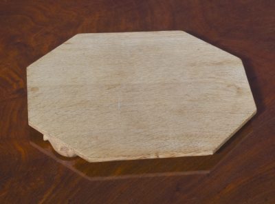 Mouseman Oak Cheeseboard Antique Trays 8