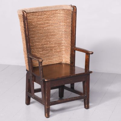 Victorian Stained Pine Orkney Chair