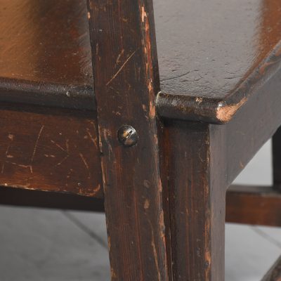 Victorian Stained Pine Orkney Chair - Image 5