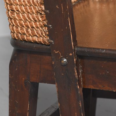 Victorian Stained Pine Orkney Chair Antique Chairs 8