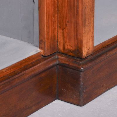 Tall, Mid-Victorian Breakfront Mahogany Three-Section, Open Bookcase - Image 7