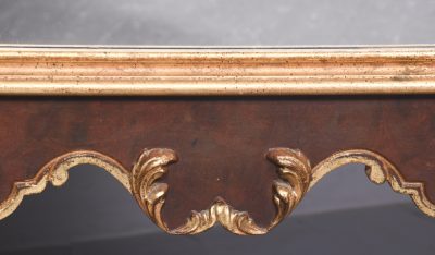 Pair of George II style Walnut and Gilded Mirrors Antique Mirrors 7