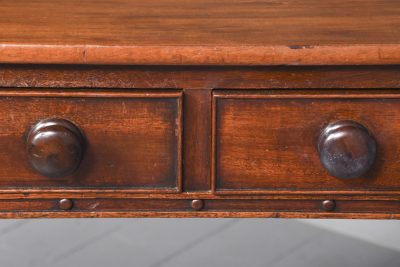 Exceptional Scottish (Possibly Edinburgh) William IV Mahogany 2 Drawer Table Antique table Scotland Antique Furniture 9