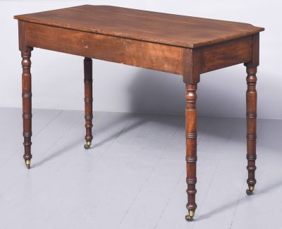 Exceptional Scottish (Possibly Edinburgh) William IV Mahogany 2 Drawer Table Antique table Scotland Antique Furniture 13